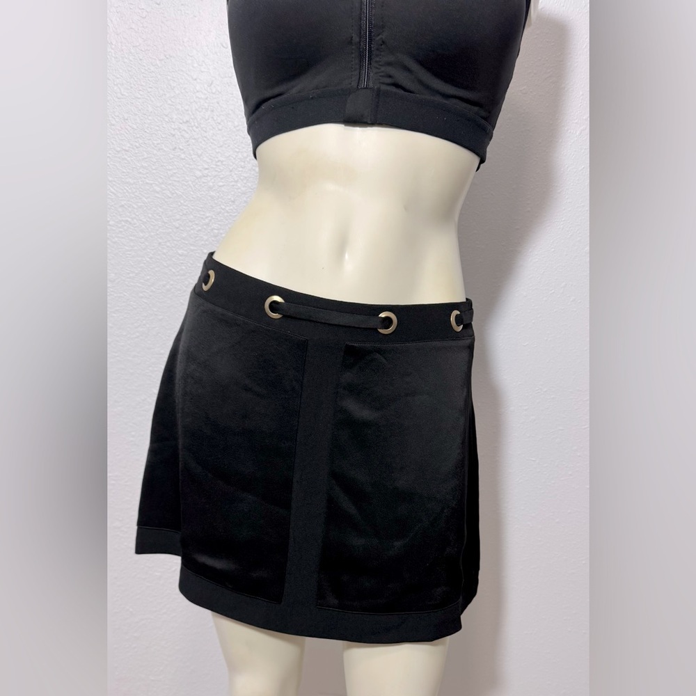 EUC Ramy Brook Mini Skirt with Grommet Detail - Picture 3 of 12